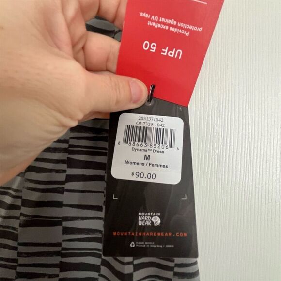 Mountain Hard Wear Women's Dynamix Dress M Knee Length Multicolor Casual - Picture 4 of 10